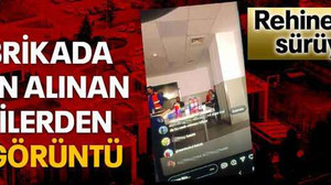 Fabrikada rehin alınan işçilerden ilk görüntü